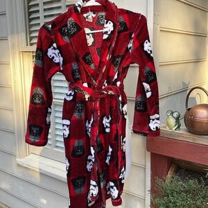 KIDS STAR WARS Robe- Darth Vader & Stormtrooper Size M
